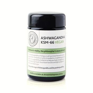 Open image in slideshow, Ashwagandha KSM-66 Vegan &lt;br&gt; Balance and Vitality
